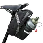 UBORSE Borse da sella per bicicletta Impermeabile con Tasca Porta-Borraccia