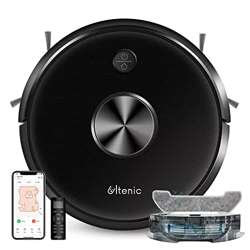 Ultenic D5s Pro Robot Aspirapolvere Lavapavimenti, Aspirazione 3000 Pa