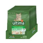 Ultima - Cibo per Gatti Tratto urinario con Pollo, Pack 8 x 800 G