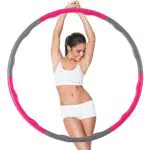 Ultrasport Hula Hoop Per Rafforzare I Muscoli Dorsali E Addominali