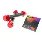 Ultrasport Set Fitness/Dance composto da due toning stick e DVD di allenamento Manubrio adatto per Zumba