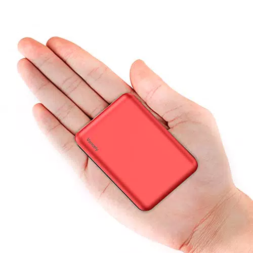 Vancaly Mini Powerbank da 10000 mAh, Power Bank ultra piccolo