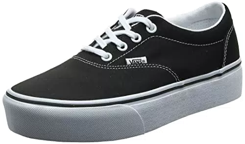 Vans Doheny Platformneaker Donna, Nero/Bianco
