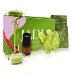 Rullo di Giada Autentico 100% Originale con Siero e 2 Gua Sha