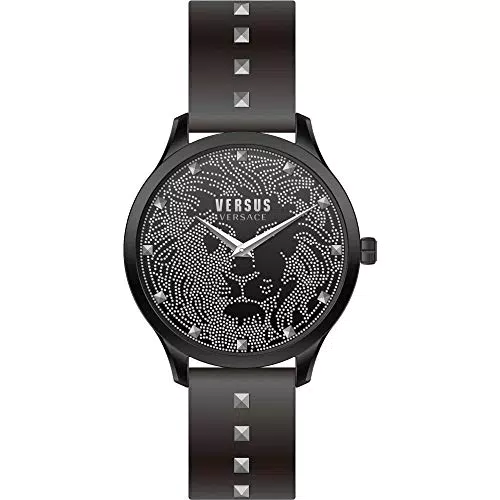 Versus Versace Domus Orologio 40 mm, Donna, Nero/Argento