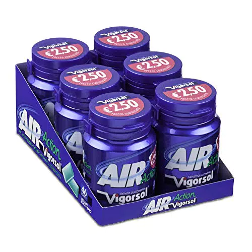 Vigorsol Air Action Chewing Gum in Confetti, Senza Glutine