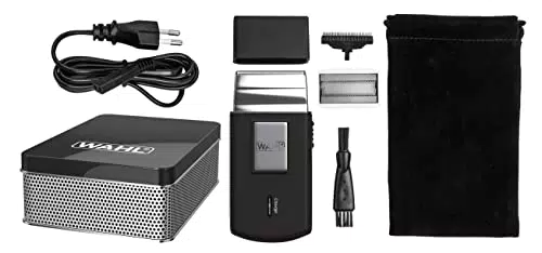 WAHL Travel Shaver Rasoio per Uomo, Elettrico, a Batteria Senza Fili