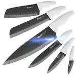 Wanbasion 6 Pezzi Set di Coltelli da Cucina Professionali Chefet Coltelli da Cucina Acciaio Inoxet Coltelli da Cucina Alta qualità Cuoco
