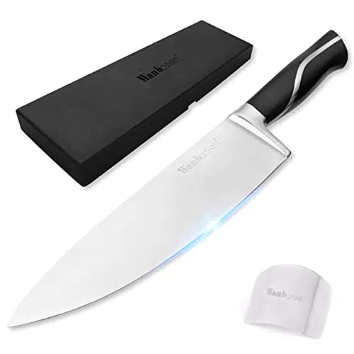 Wanbasion Acciaio Al Carbonio Coltello da Cucina da Chef 20 cm