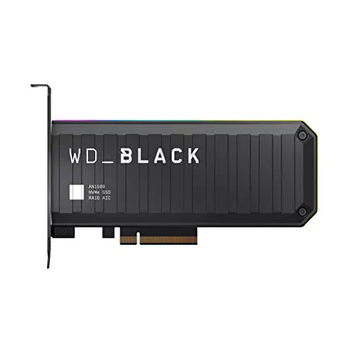 WD BLACK SSD AN1500 4 TB NVMe con scheda aggiuntiva