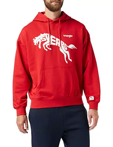 Wrangler 75TH Anniversary Hoodie Felpa con Cappuccio
