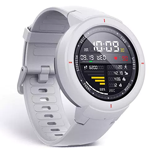 Xiaomi Amazfit Verge Orologio Sportivo Bianco Touch Screen 360 x 360 Pixel Bluetooth