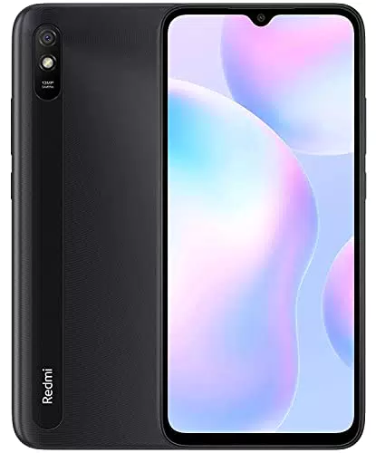 Xiaomi Redmi 9A Smartphone 2Gb Ram 32Gb Rom Telefono Cellulare, Schermo 6.53” Hd+ Mtk Helio G25 Processore Octa Core, Doppia Sim+Micro-Sd, Granite Gray