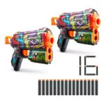 XSHOT- X-Shot Skins Flux, Graffitichiuma Dardo Blaster