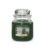 Yankee Candle Candela profumata in giara media, Bruma sempreverde