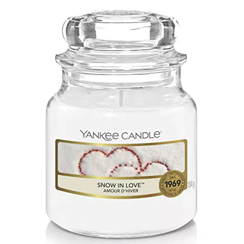 Yankee Candle Candela profumata in giara piccola, Amore invernale