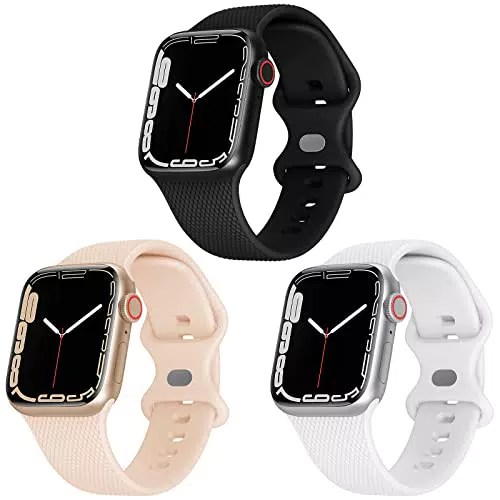 YASPARK 3 Pack Cinturino Compatibile con Apple Watch 41mm 40mm 38mm