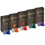 Yespresso Nespresso Compatibili Grand Cru, 5 Miscele Differenti - 100 Capsule