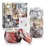 Yinuo Candle Candele Profumate Set, Regalo da Aromaterapia per Donna/Mamma/Moglie