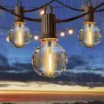 ZOTOYI LED Catena Luminosa Esterno, 15M Catena Luci Stringa Giardino IP65 Impermeabile con 25+2 G40 Lampadineuci da Esterno e Interno per Natale Matrimonio Partito