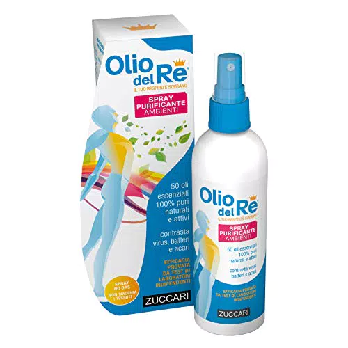 ZUCCARI Olio del Re Spray Purificante Ambienti, 150 Ml