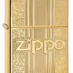 Accendino Zippo Zippo and Pattern Design 29677, Accendino Antivento Ricaricabile Zippo