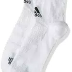 adidas Ask Ankle LC, Calzini Unisex-Adulto, White/Black/White