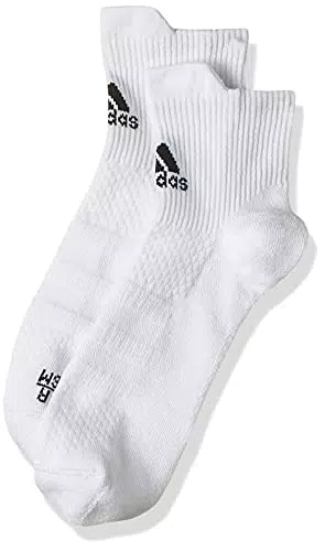 adidas Ask Ankle LC, Calzini Unisex-Adulto, White/Black/White