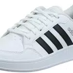 adidas Breaknetcarpe da Tennis Donna, White/Core Black/Silver Met