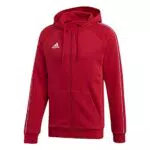 adidas Core 18 Fullzip Hoody, Felpa con Cappuccio Uomo