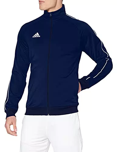 Adidas Core 18 TT, Giacca Uomo, Blu