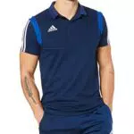 adidas TIRO 19 Cotton, Polo Unisex-Adulto, Blu Scuro/Blu Grassetto