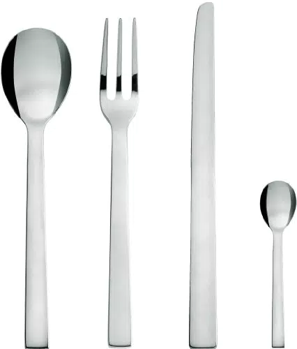 Alessi Santiago DC05S24 - Servizio di Posate di Design in Acciaio Inox