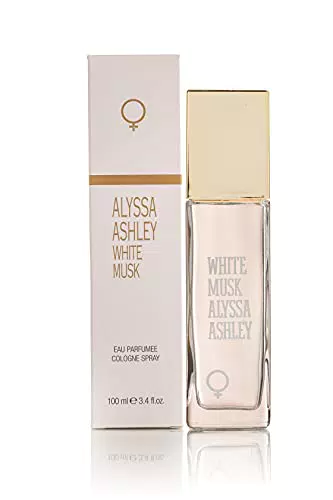 Alyssa Ashley - White Musk Eau de Parfume, Profumo Donna al Muschio Bianco