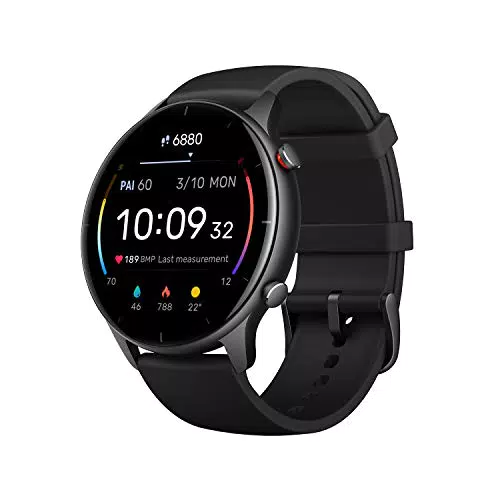 Amazfit GTR 2e Smartwatch, L, nero