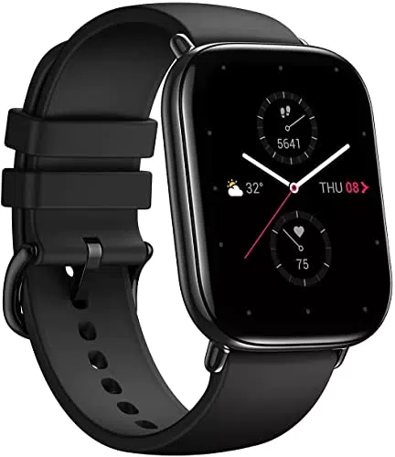 Amazfit Zepp Emartwatch Unisex-Adult, Onxy Blackquare