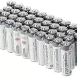 Amazon Basics Batterie industriali alcaline AA, confezione da 40