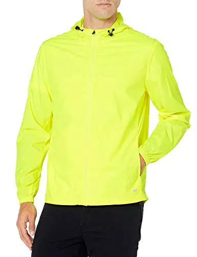 Amazon Essentials Giacca da Corsa Impermeabile Ripiegabile Uomo