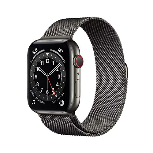 Apple Watch Series 6 Cassa in acciaio inossidabile color grafite