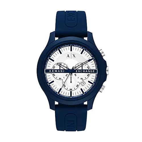 ARMANI Exchange Chronograph maschile con bracciale Hampton