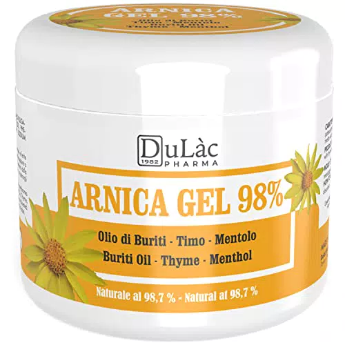 Arnica Gel per Cavalli Uso Umano Extra Forte 98%, 500ml Azione Intensa