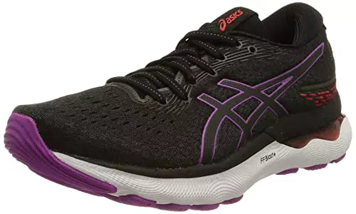 ASICS Gel-Nimbus 24carpe da Ginnastica Basse Donna, Black Orchid