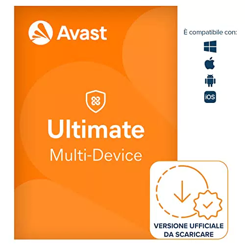 Avast Ultimate - Avast Premium Security Antivirus in combinazione con Avast SecureLine VPN e Avast Cleanup Premium