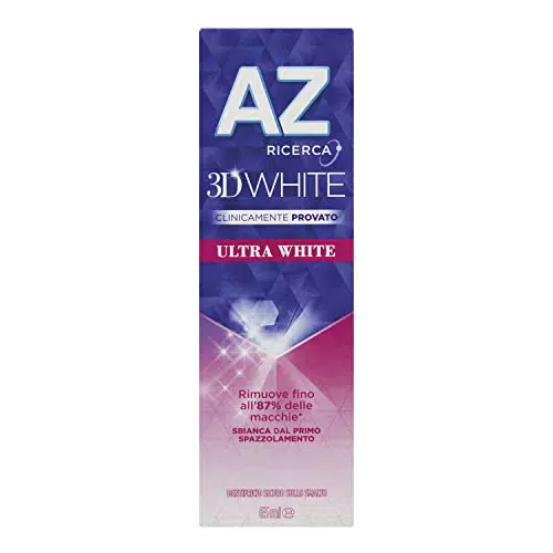 AZ Gel Dentifricio 3D Ultrawhite, 65ml