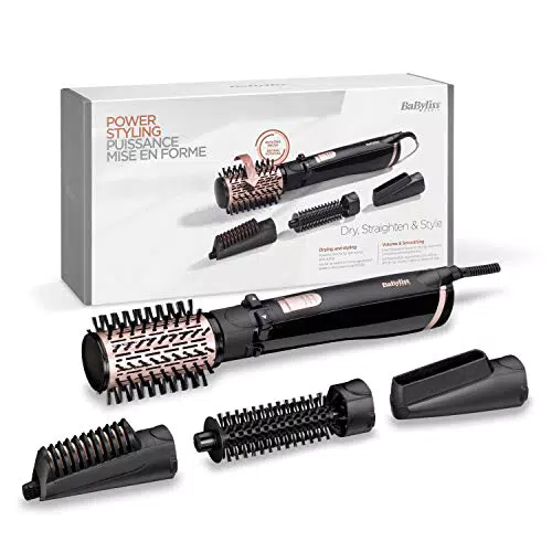 Babyliss AS200E - Spazzola ionica rotante per capelli