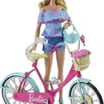 Barbie Bicicletta per Bambole con Casco e Accessoriulticolore