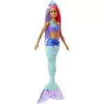 Barbie- Dreamtopia Bambola Sirena con Capelli Rosa e Viola Giocattolo per Bambini 3+ Anni