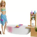 Barbie- Fizzy Bath Bambola con Vasca da Bagno e Accessori