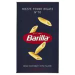 Barilla Pasta Mezze Penne Rigate N.70, Pasta di Semola di Grano Duro 100% Italiano Selezionato