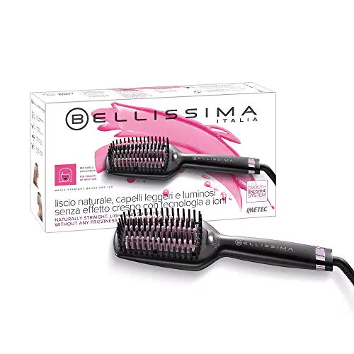 Bellissima Imetec Magic Straight Brush Pb5 100 Spazzola Elettrica Lisciante Per Capelli
